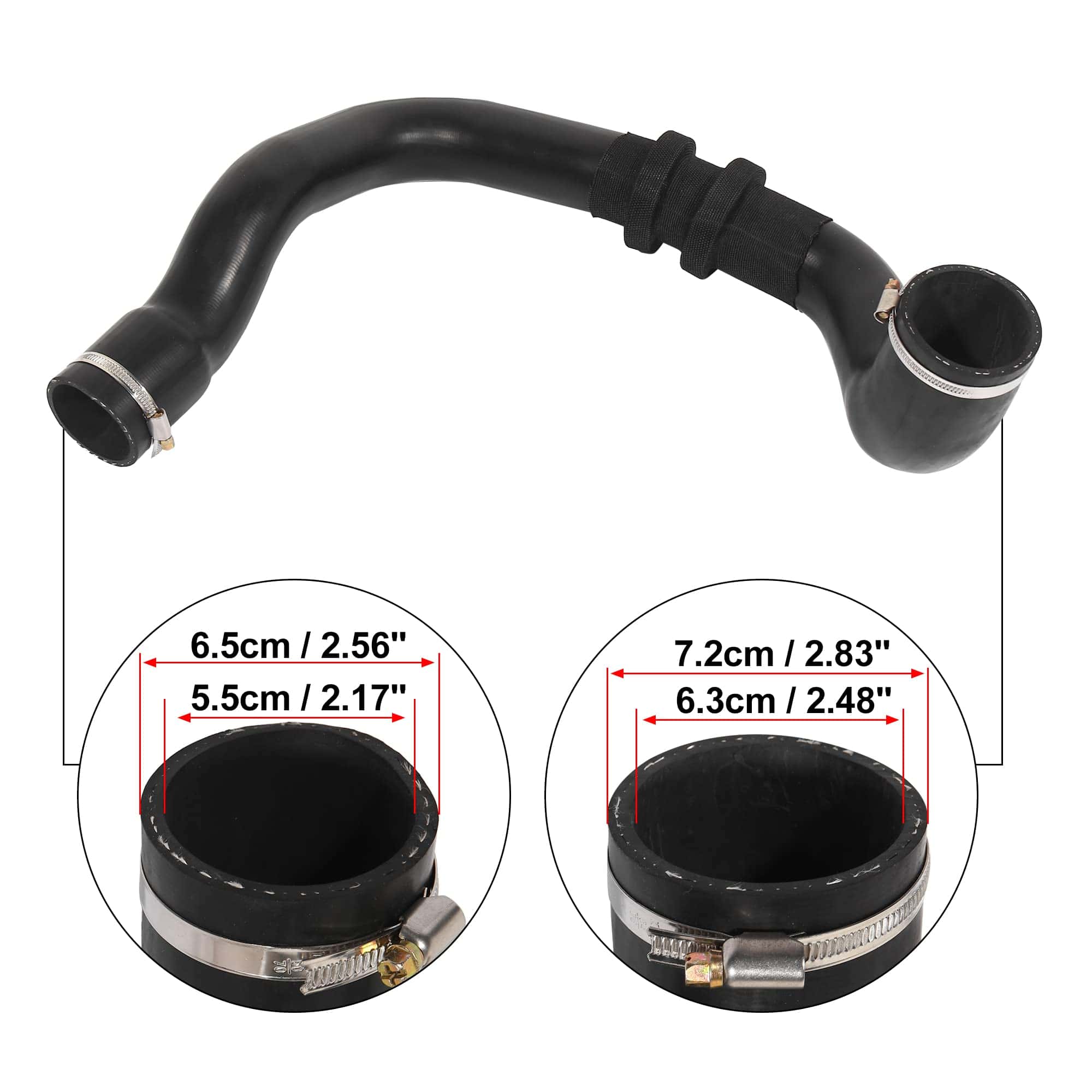 Manguera de Intercooler para Coche X AUTOHAUX LR066436 para - Imagen 4