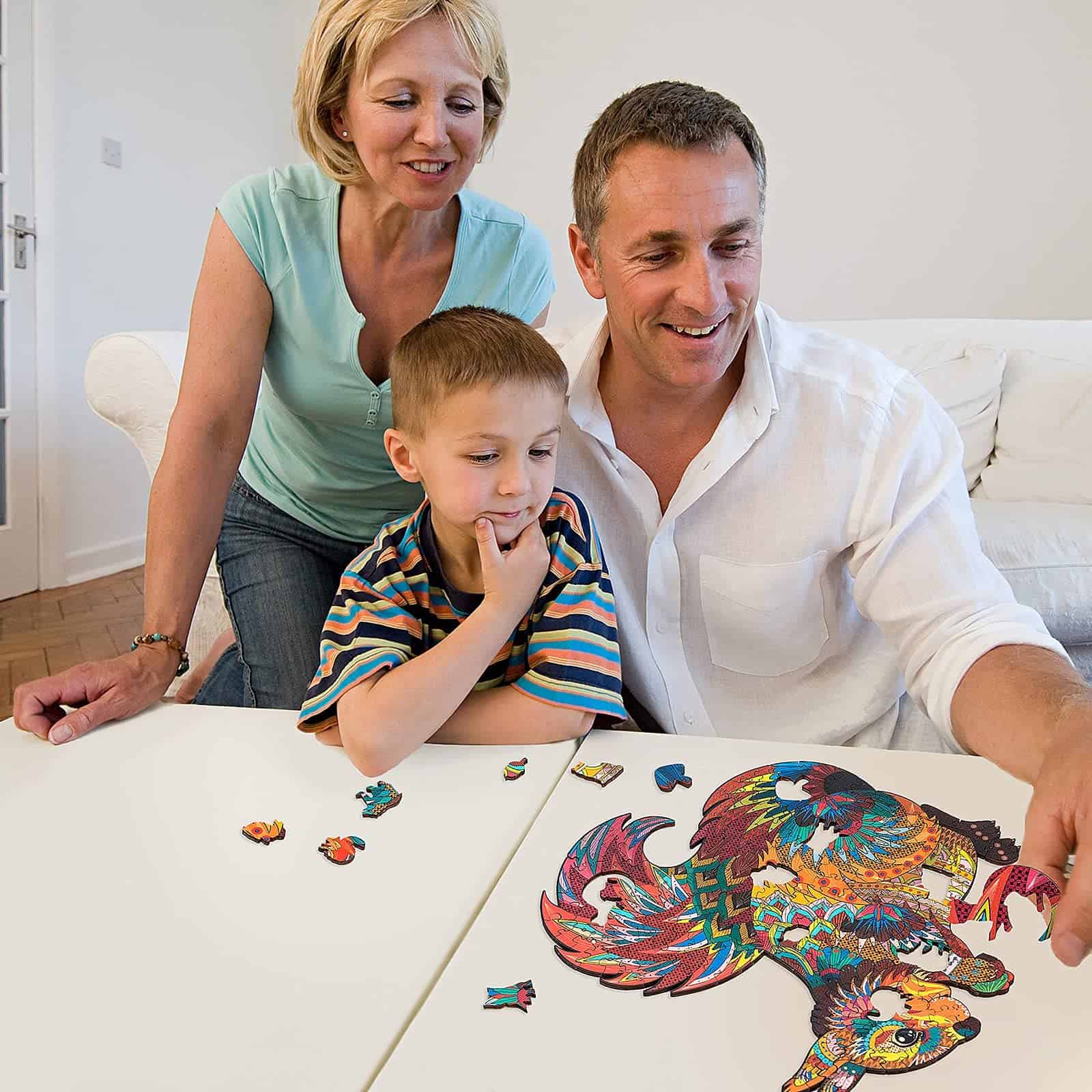 Rompecabezas de madera original - Ardilla única, 200 - Imagen 6