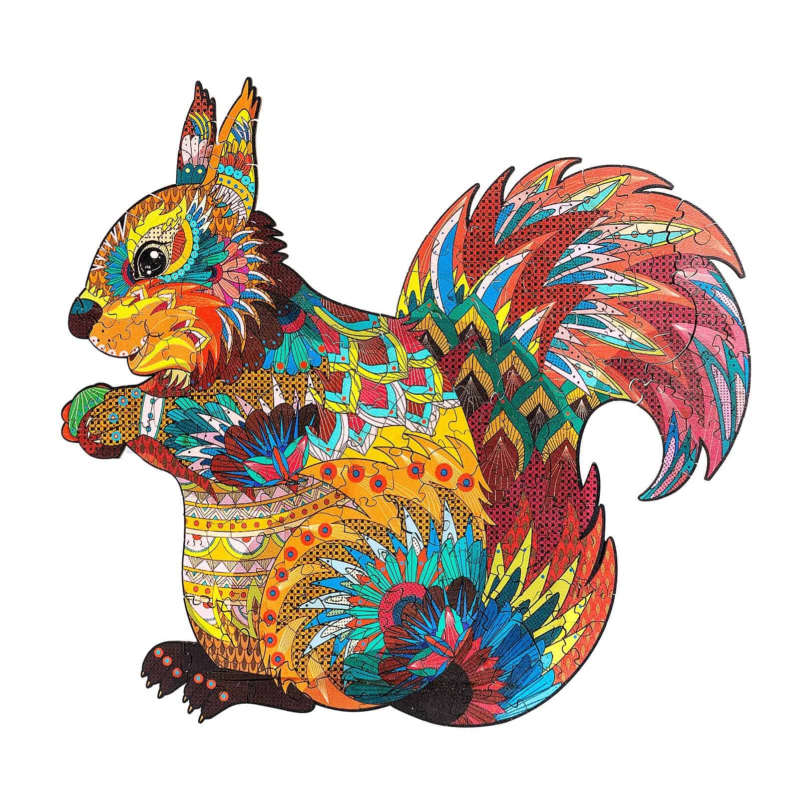 Rompecabezas de madera original - Ardilla única, 200