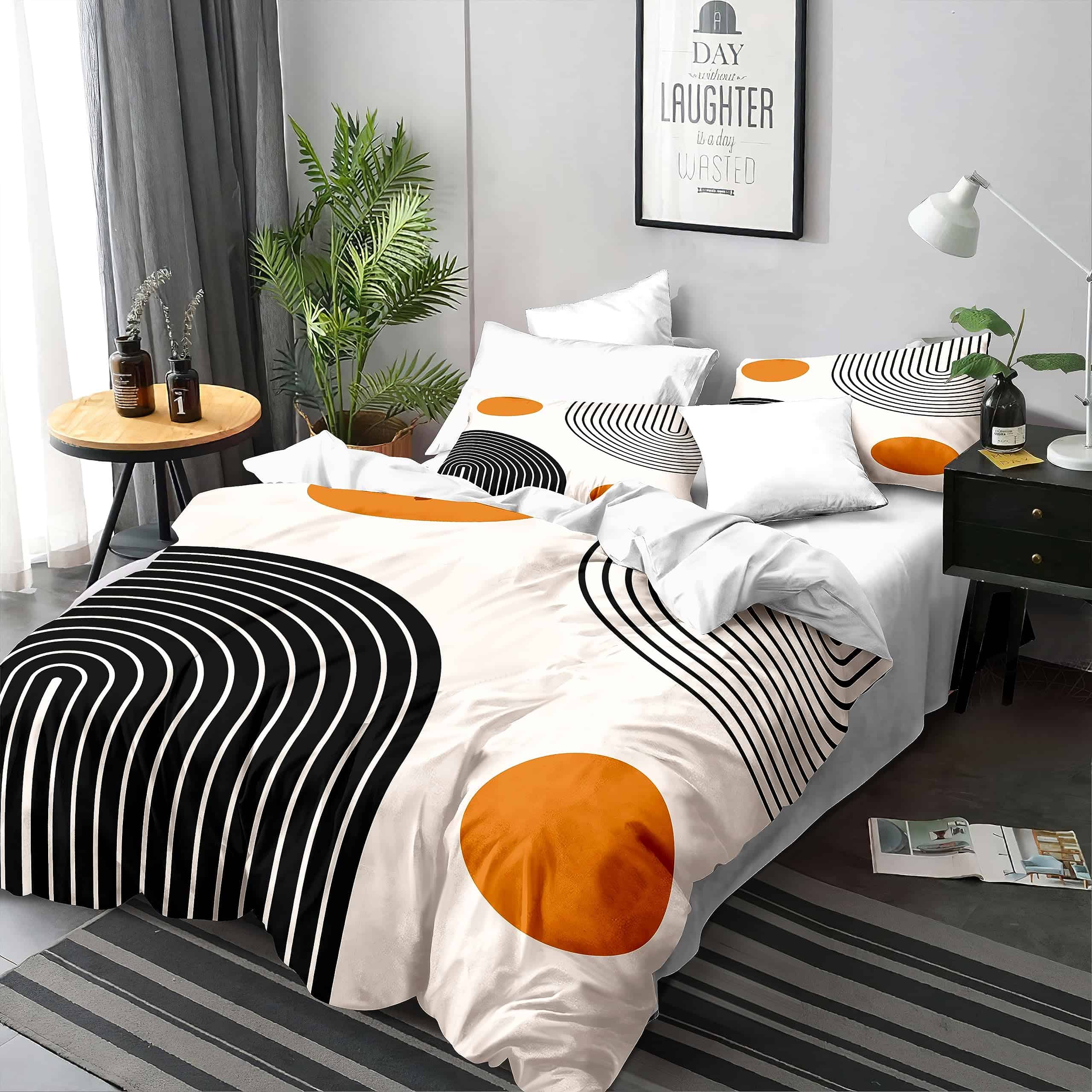 Juego de Funda Nórdica Moderna del Siglo Medio King Incluye - Imagen 4