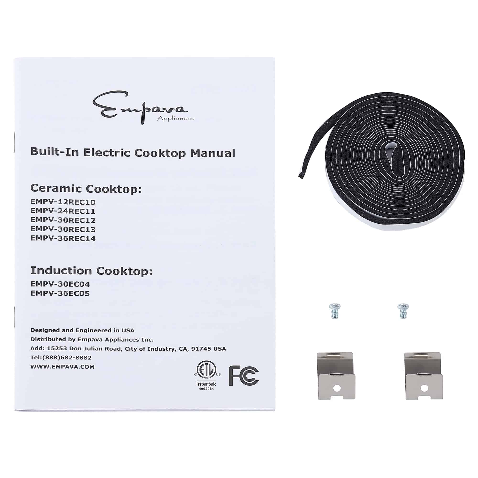 Empava 24 pulgadas Cocina Eléctrica Radiante con 4 - Imagen 8