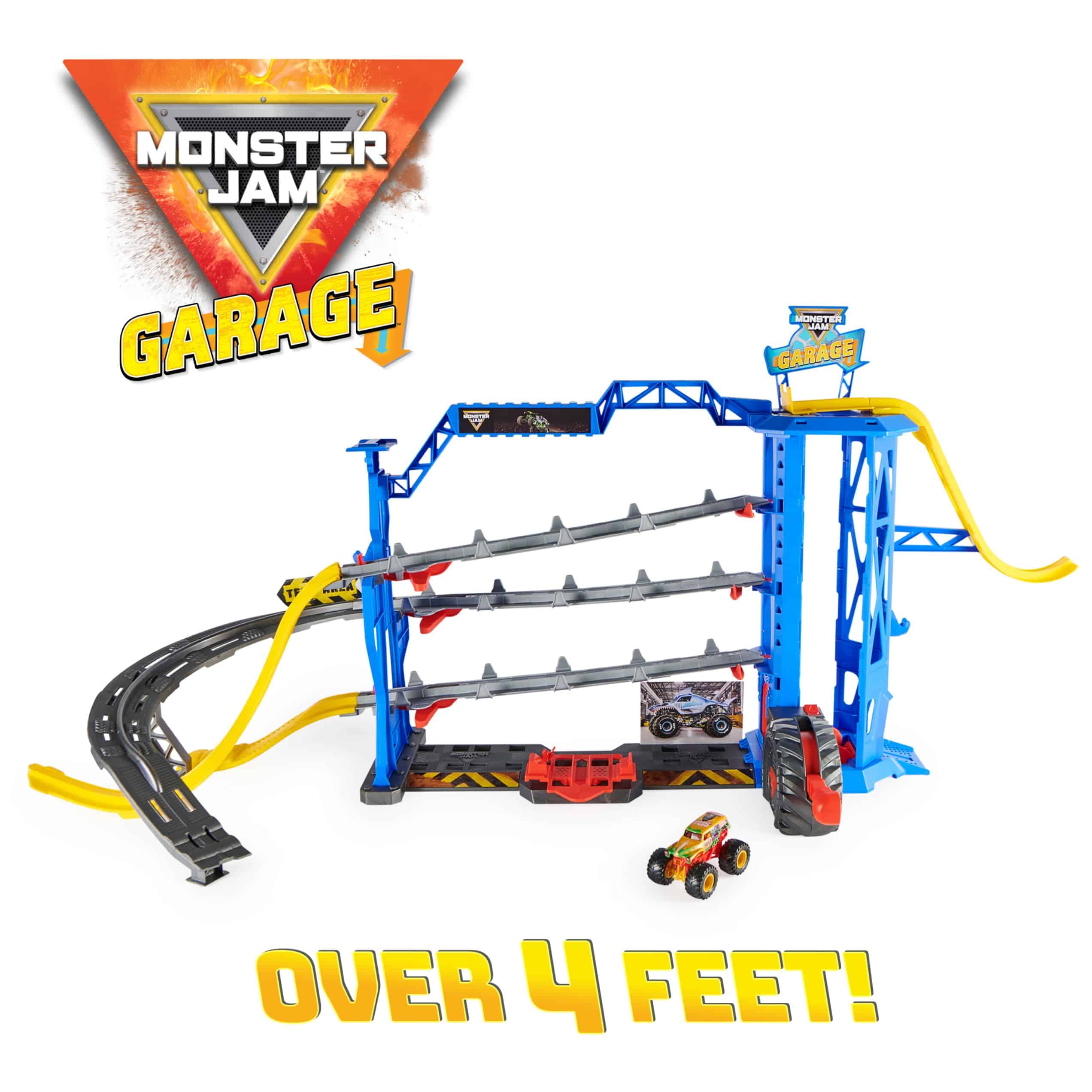 Monster Jam Garage Playset y Almacenamiento con Exclusive - Imagen 5