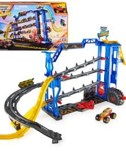 Monster Jam Garage Playset y Almacenamiento con Exclusive
