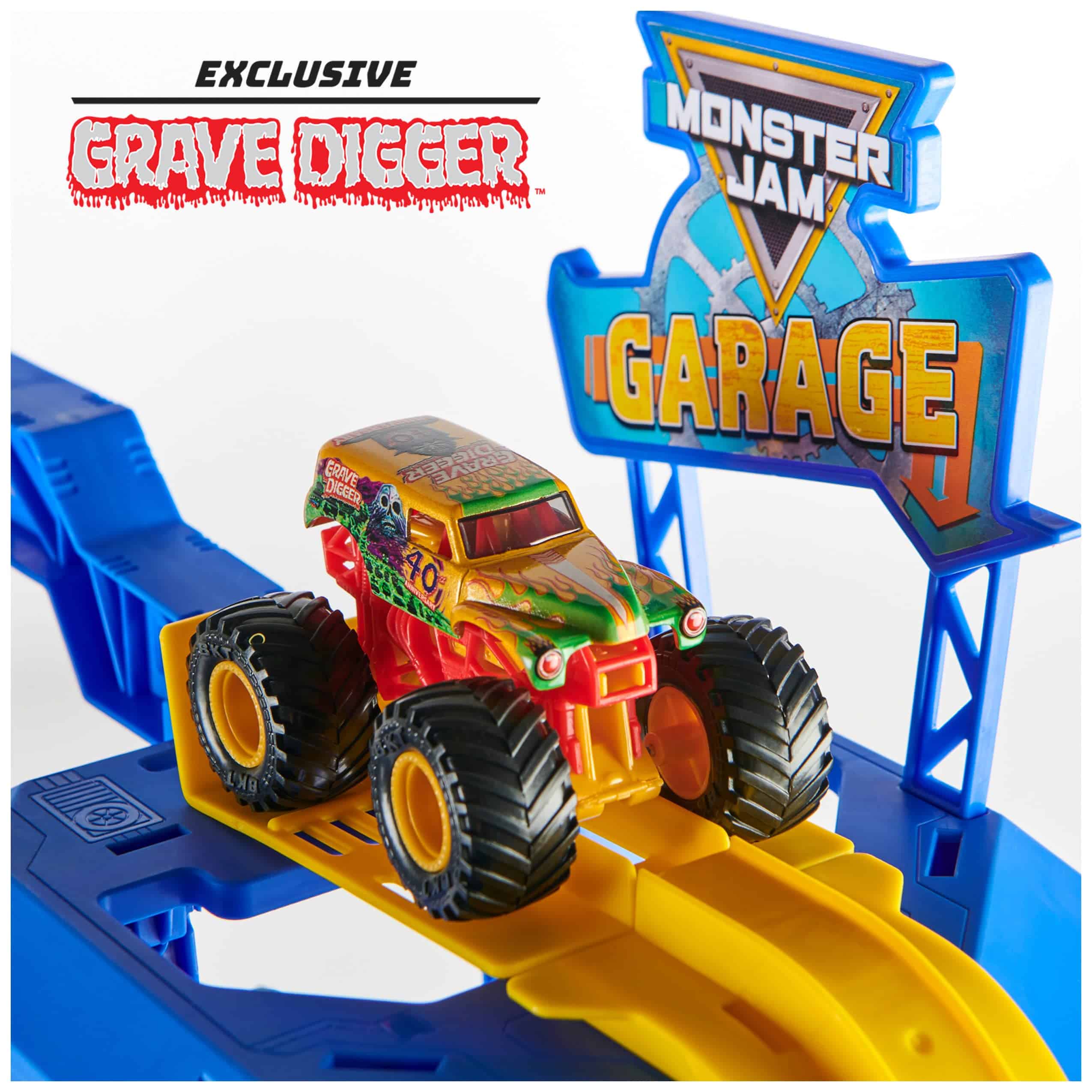 Monster Jam Garage Playset y Almacenamiento con Exclusive - Imagen 4