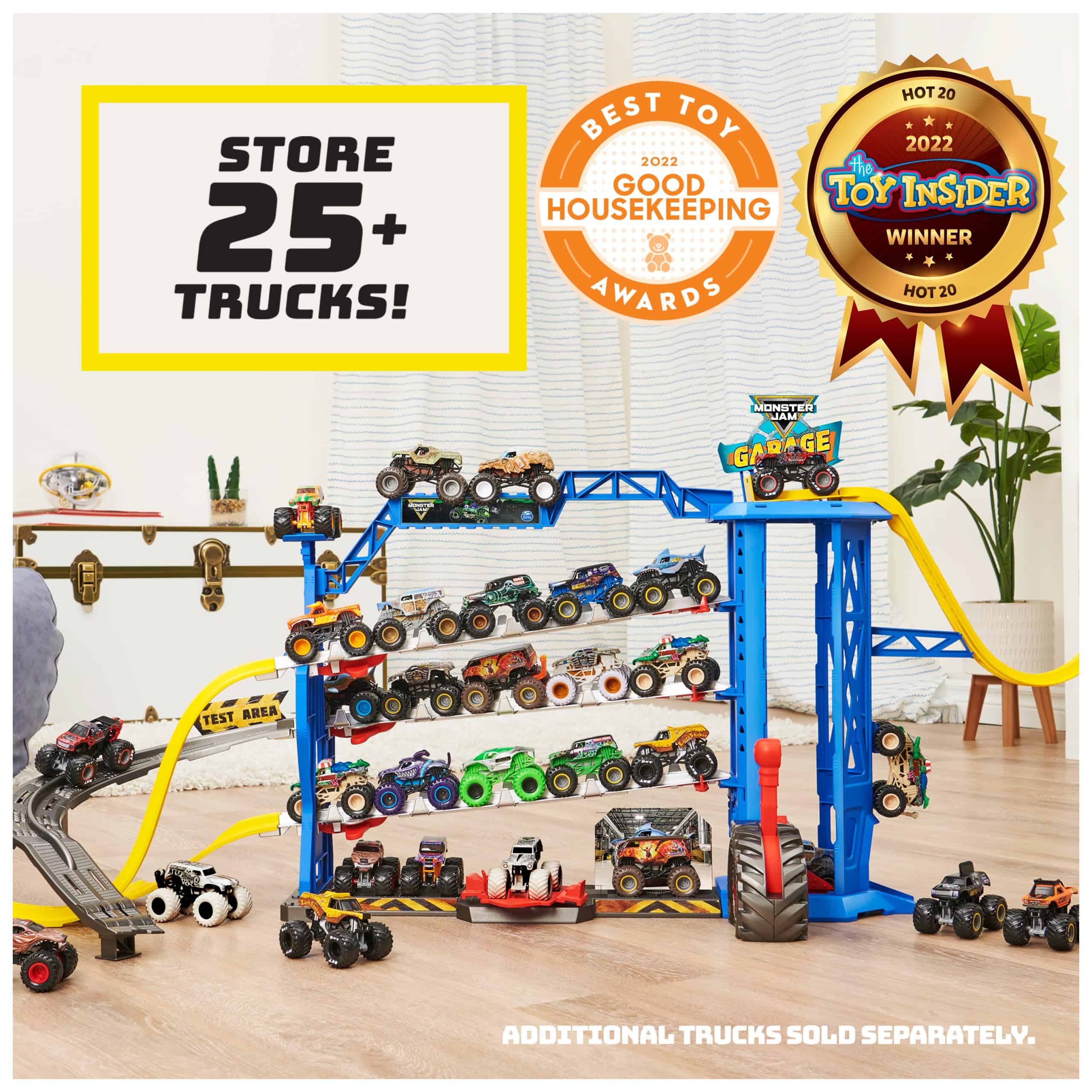 Monster Jam Garage Playset y Almacenamiento con Exclusive - Imagen 3