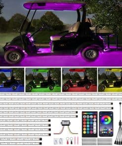 Kit de luces LED para carros de golf ROLiGHTiC de 12