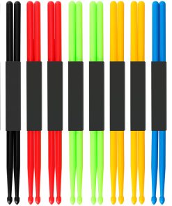 MUKCHAP 10 Pares de Baquetas de Nylon 5A, Baquetas de