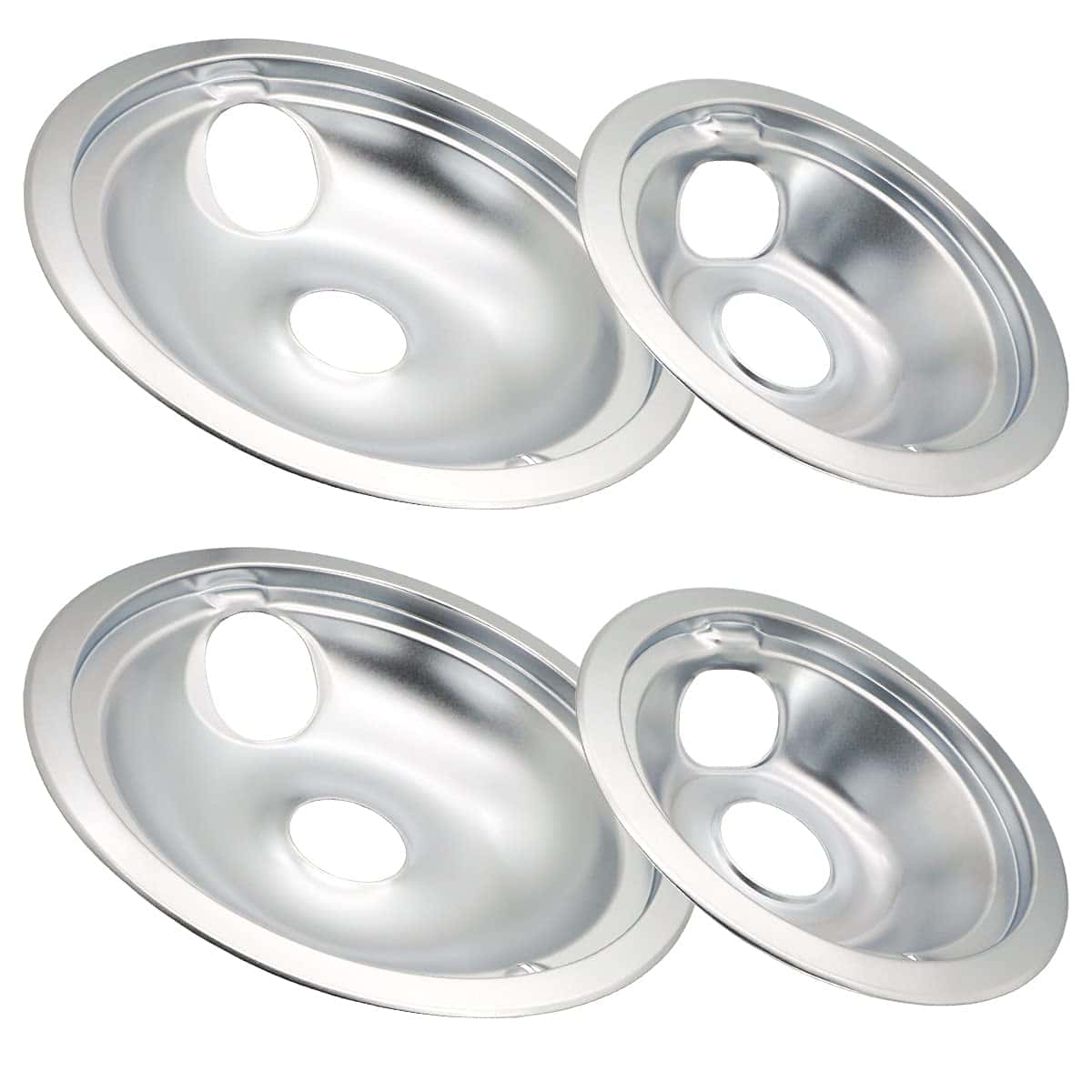 Siwdoy WB31T10010 WB31T10011 Chrome Drip Pans and WB30M1 - Imagen 8