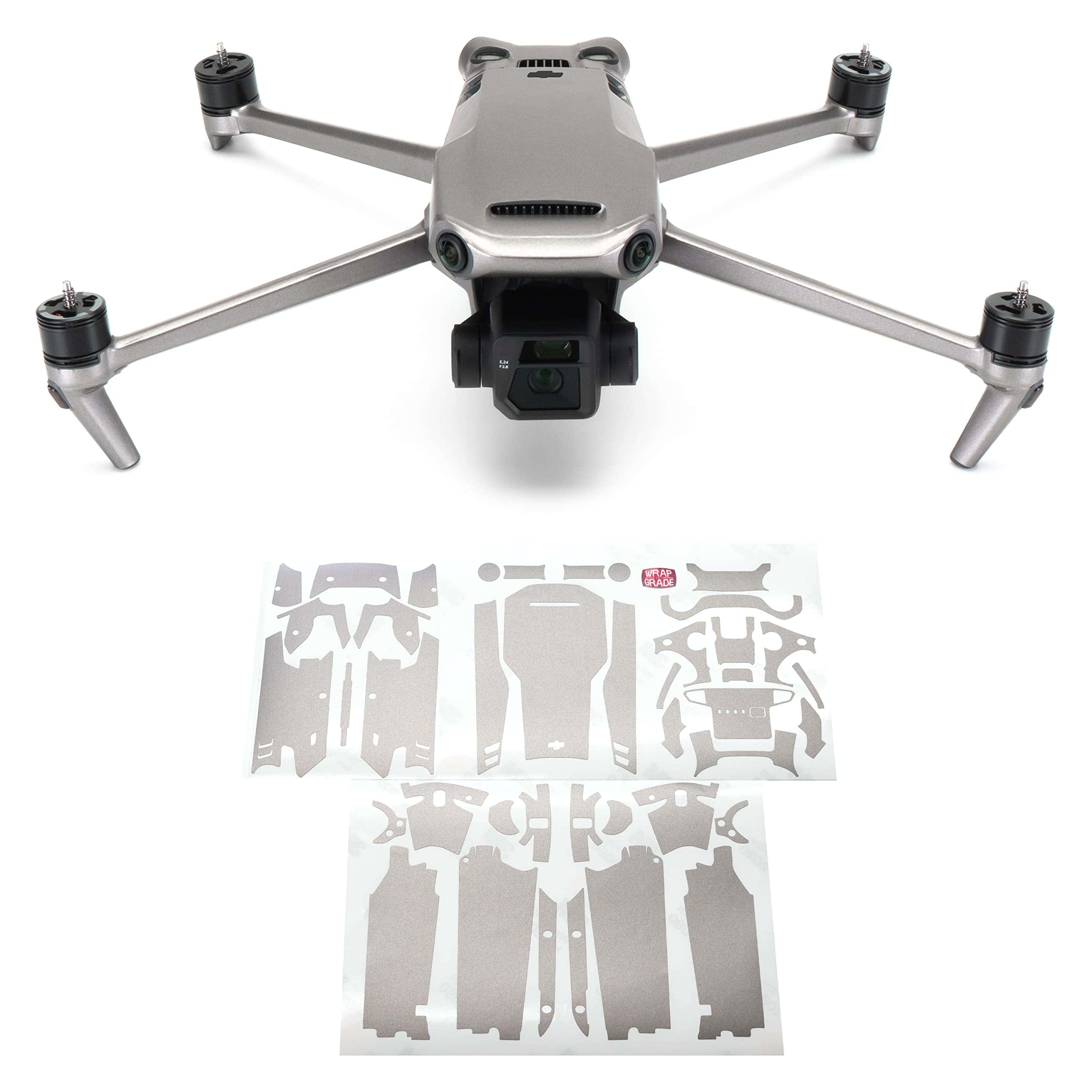 Calcomanías de piel completa WRAPGRADE para -Titanium)