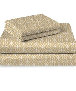 Juego de sábanas gemelas de algodón Pizuna Pure 100%,