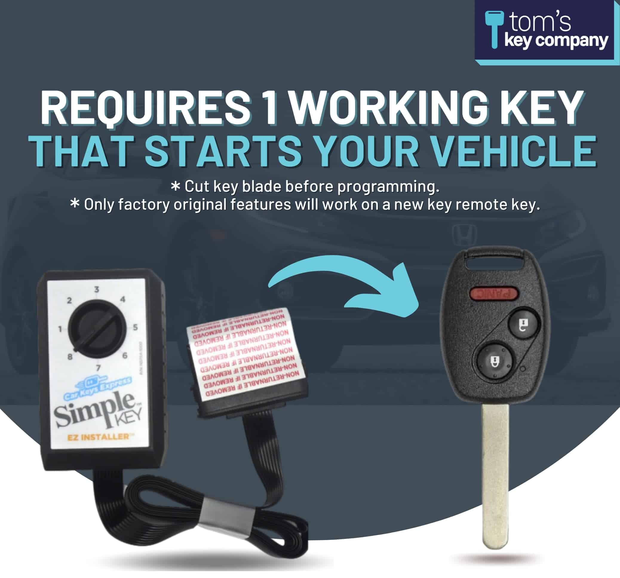 Llave Simple, Control Remoto y Programador Compatible con - Imagen 4