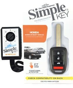 Llave Simple, Control Remoto y -4 Botones