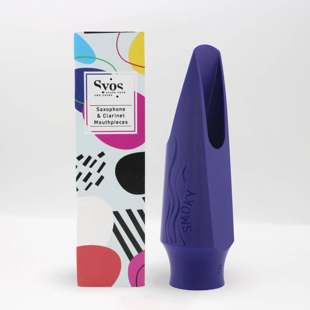 Boquilla de Saxofón Tenor Syos, Modelo Smoky, Apertura de