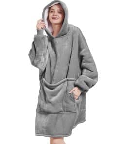 Manta con Capucha Aemilas - Sudadera de Manta Acolchada