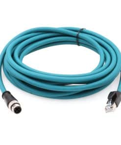 Cable Ethernet SZRMCC M12 D-Code 4 Pin Macho a Conector