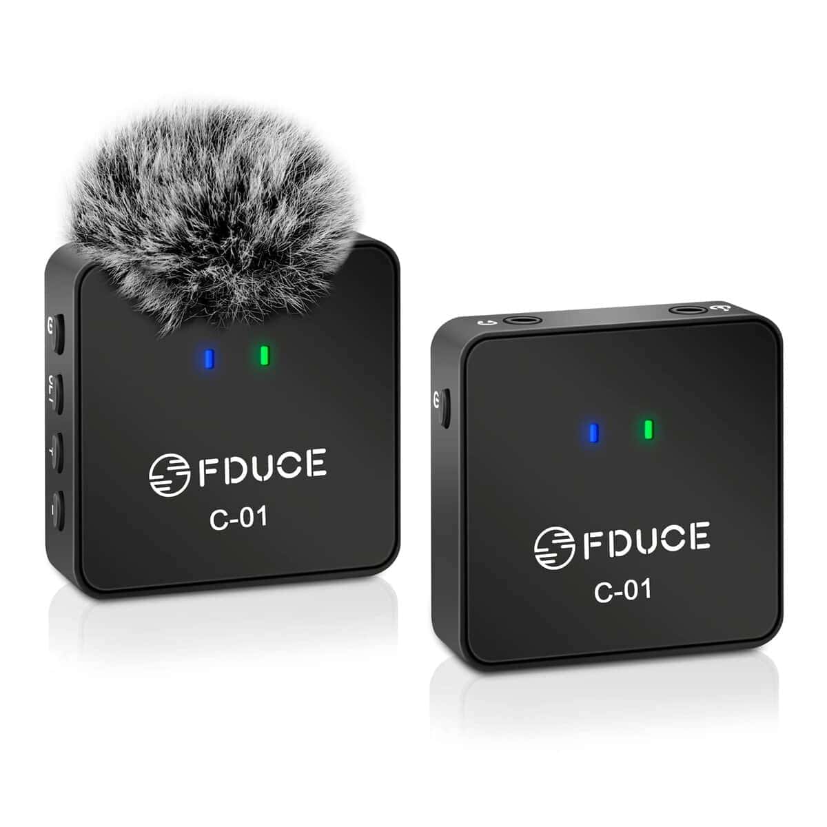 Sistema de Micrófono Lavalier Inalámbrico FDUCE, Compatible