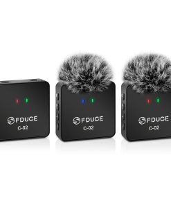 Sistema de Micrófono Inalámbrico Lavalier FDUCE, Compatible