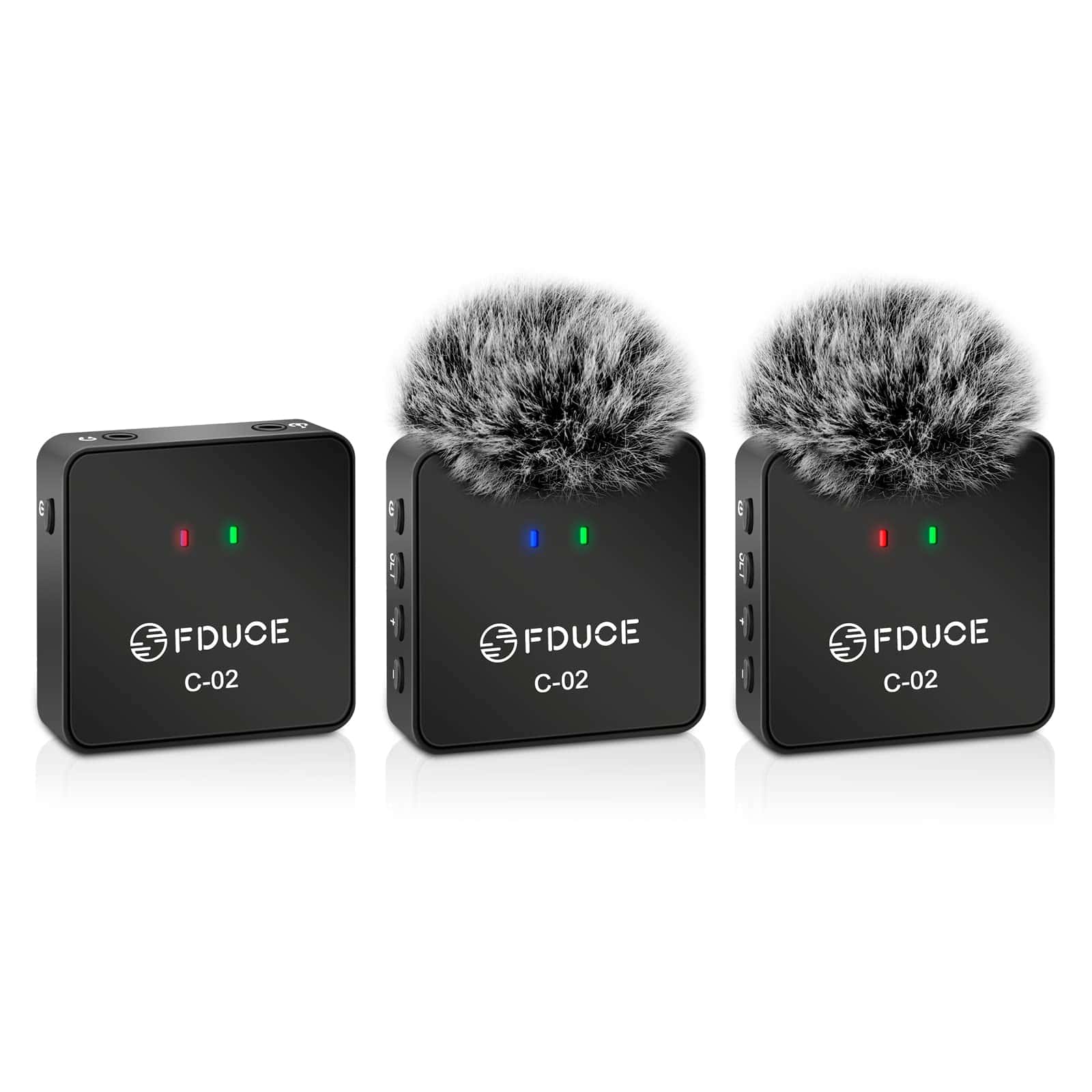 Sistema de Micrófono Inalámbrico Lavalier FDUCE, Compatible