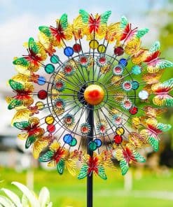 Lairander Spinner de Viento de Mariposa al Aire Libre, 84''