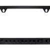 Porta placa de matrícula metálico Ford Bronco - Negro con