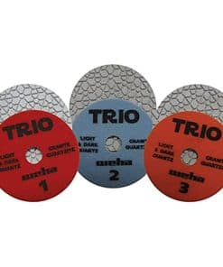 Juego completo de almohadillas de pulido de cuarzo de