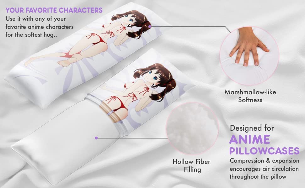 Almohada corporal Dakime M2 Dakimakura Anime - Almohada - Imagen 9