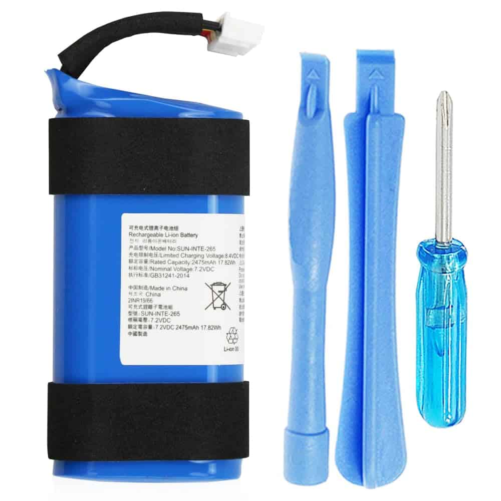 Batería de reemplazo de 2475mAh SUN-INTE-265 compatible con