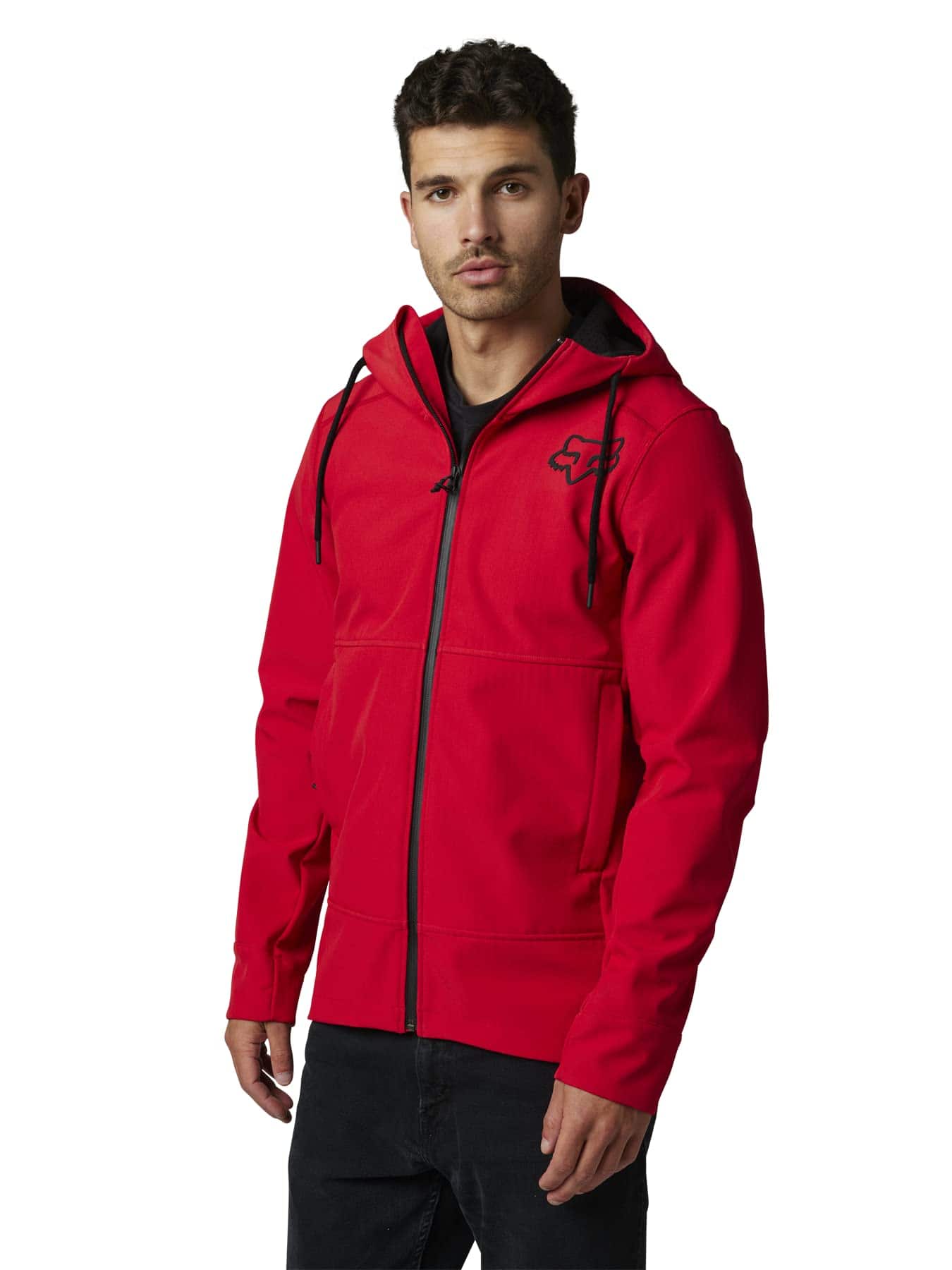 Chamarra Estándar Fox Racing para Hombre, Rojo Llama, Talla - Imagen 5