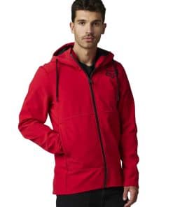 Chamarra Estándar Fox Racing para Hombre, Rojo Llama, Talla