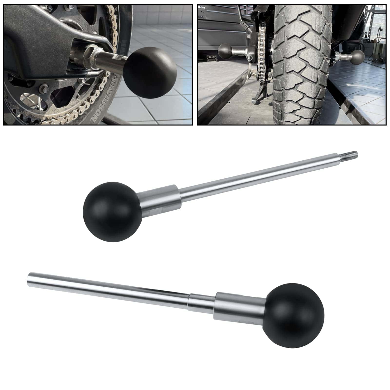 Slider de Eje de Horquilla Trasera Protector de Chasis