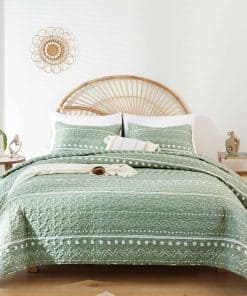 Juego de Colchas Boho Queen Size - Colcha Bohemia Color