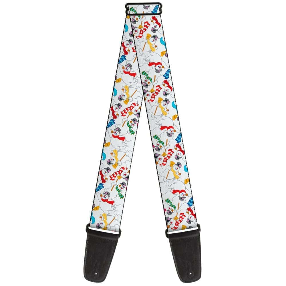 Correa de guitarra Buckle-Down - Frosty the Snowman Pose