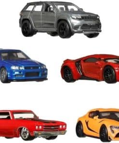 Hot Wheels Premium Cars Fast & Furious Premium Bundle,