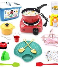 Set de Cocina Real para Niños BABYHORSE - Mini Estufa