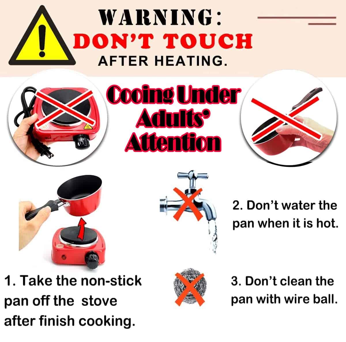 Set de Cocina Real para Niños BABYHORSE - Mini Estufa - Imagen 6