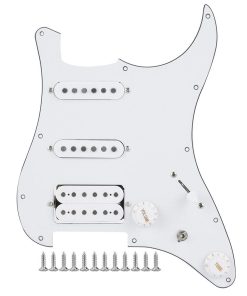 Guardia de pickguard de guitarra precableada SSH, Conjunto