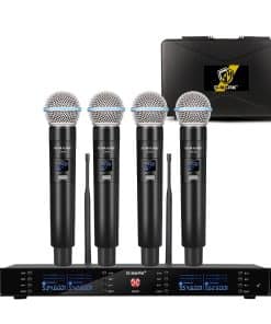 Sistema de Micrófono Inalámbrico UHF G-MARK G44S Karaoke 4