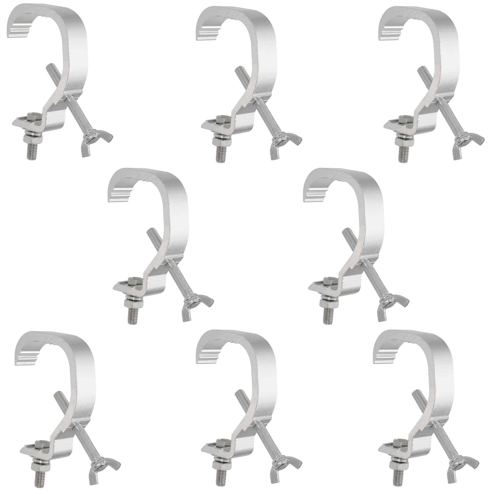 KOHAND 8 Pack Grapa Gancho de Luz de Escenario, Grapa de