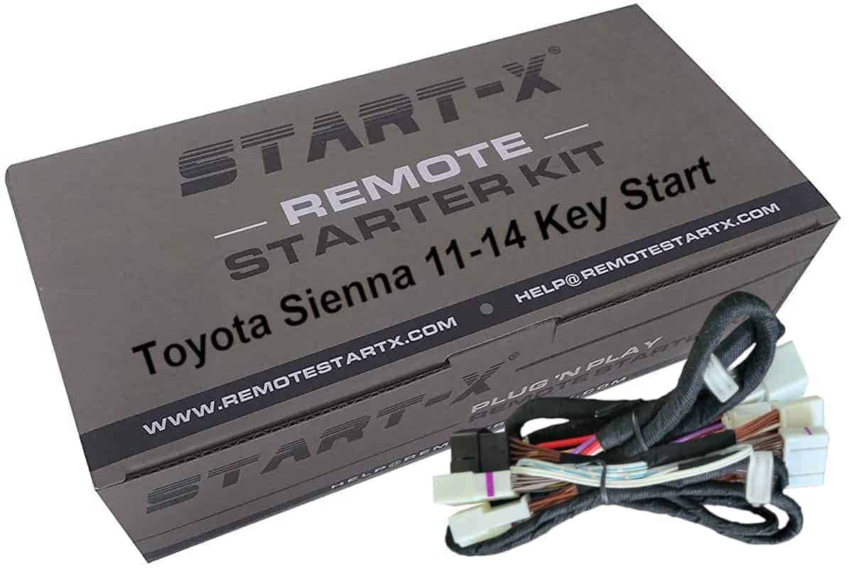 Arrancador remoto Start-X para Toyota Sienna 2011-2014 con