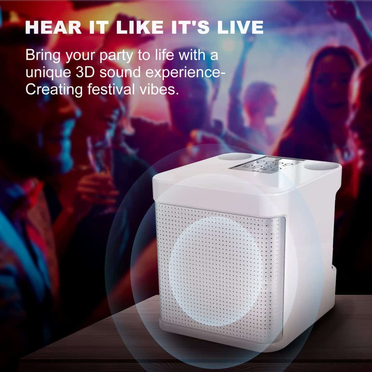 Máquina de Karaoke FULLIFE para Adultos/Niños, Altavoz de - Imagen 9