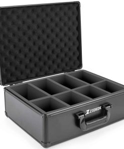 Caja de Almacenamiento para Tarjetas ZIOKOK con Ranuras de