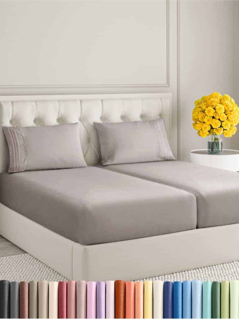 Juego de sábanas King Size 5 Piezas - Extra Suaves,