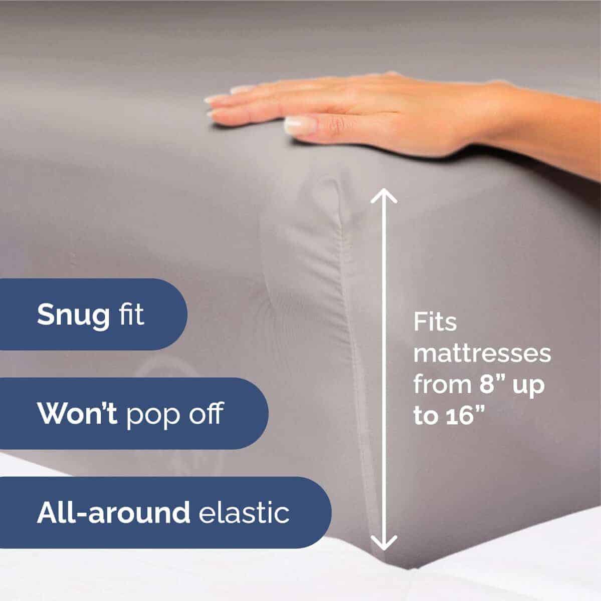 Juego de sábanas King Size 5 Piezas - Extra Suaves, - Imagen 4