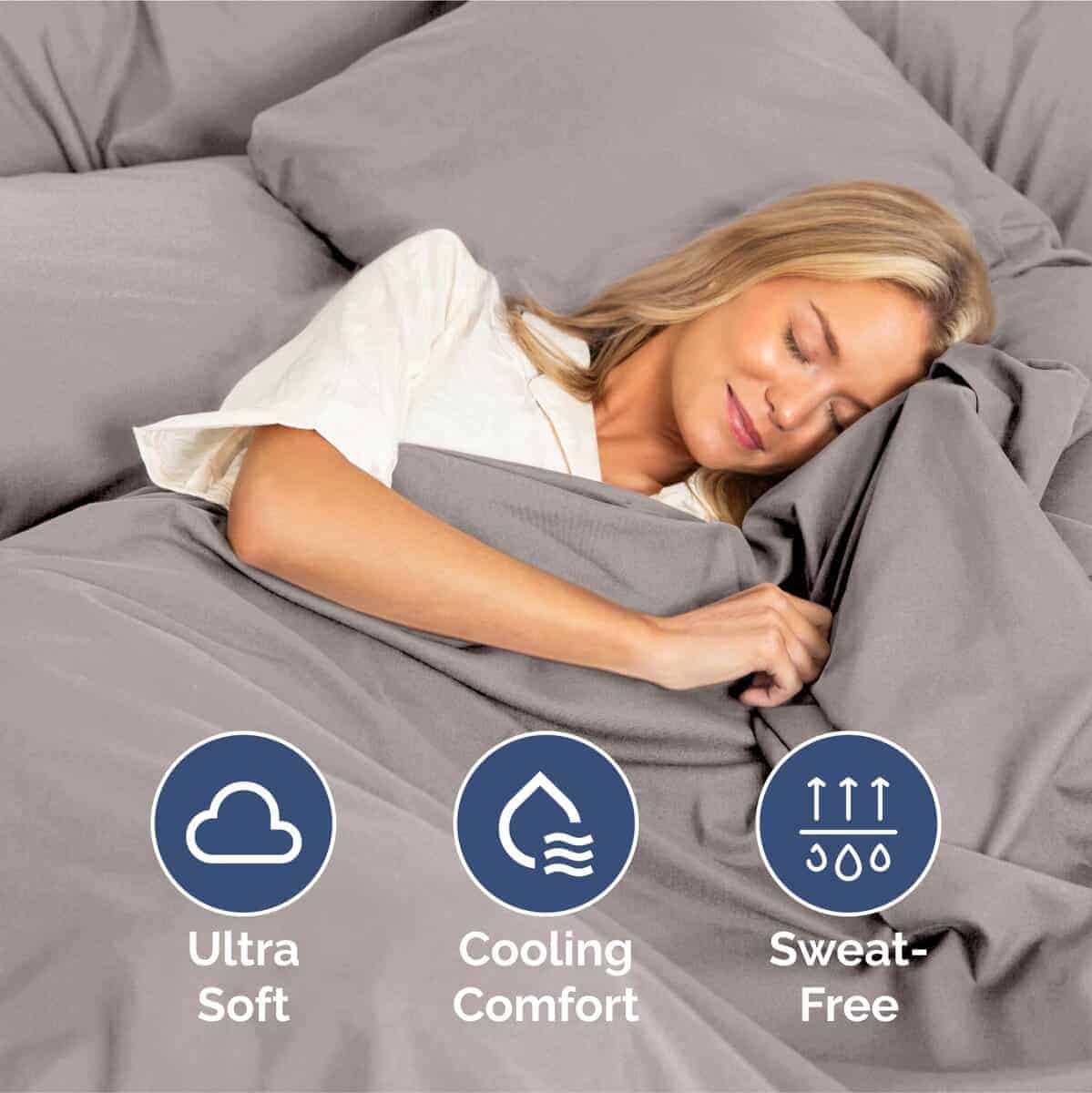 Juego de sábanas King Size 5 Piezas - Extra Suaves, - Imagen 5