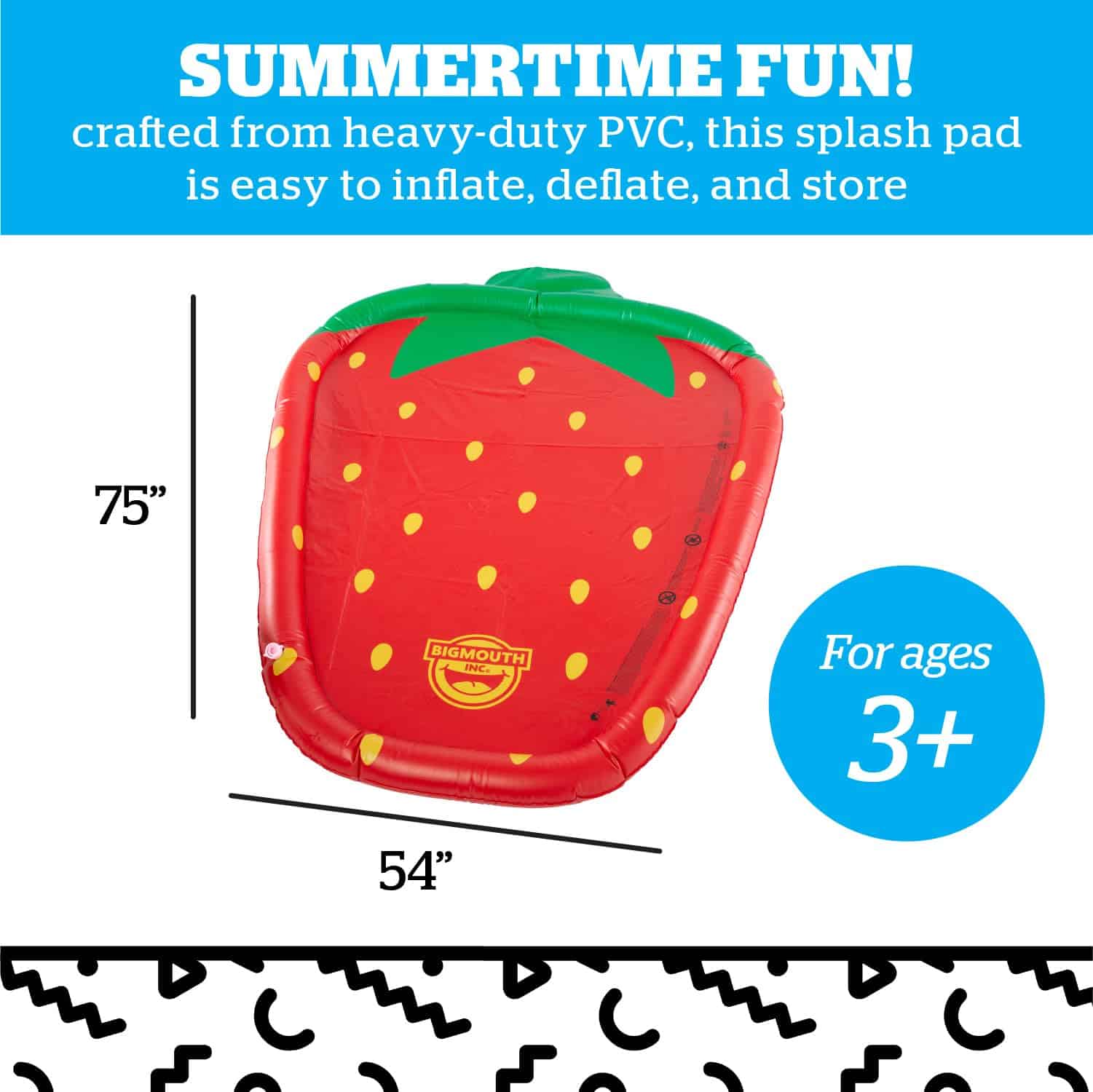 BigMouth Inc Splash Pad Sprinkler Water Toy for Kids, Juego - Imagen 4