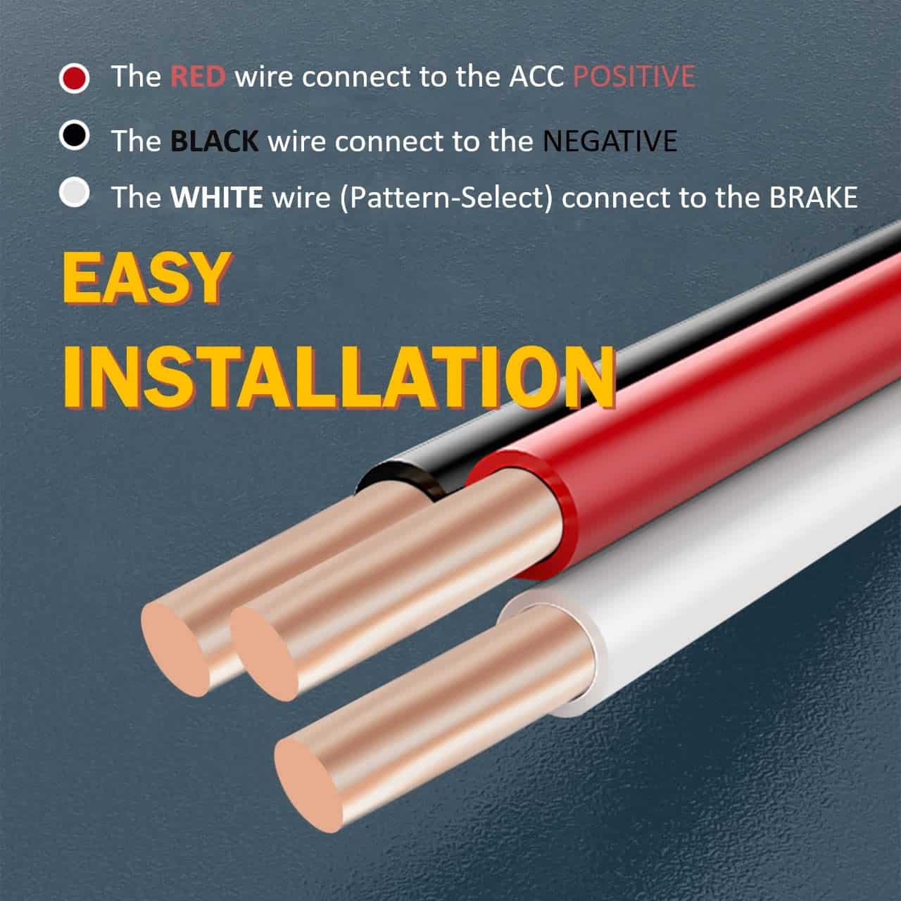 Luces Estroboscópicas para Placa de Matrícula de 13.5" con - Imagen 8