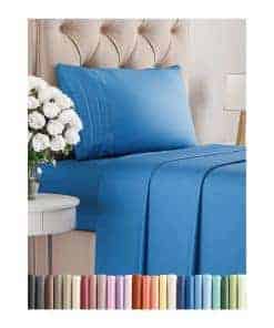 Juego de sábanas de 3 piezas tamaño Twin XL - Sábanas de