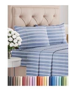 Juego de sábanas tamaño completo de 4 piezas - Suaves y