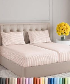 Juego de sábanas de tamaño King Split de 5 piezas - Sábanas