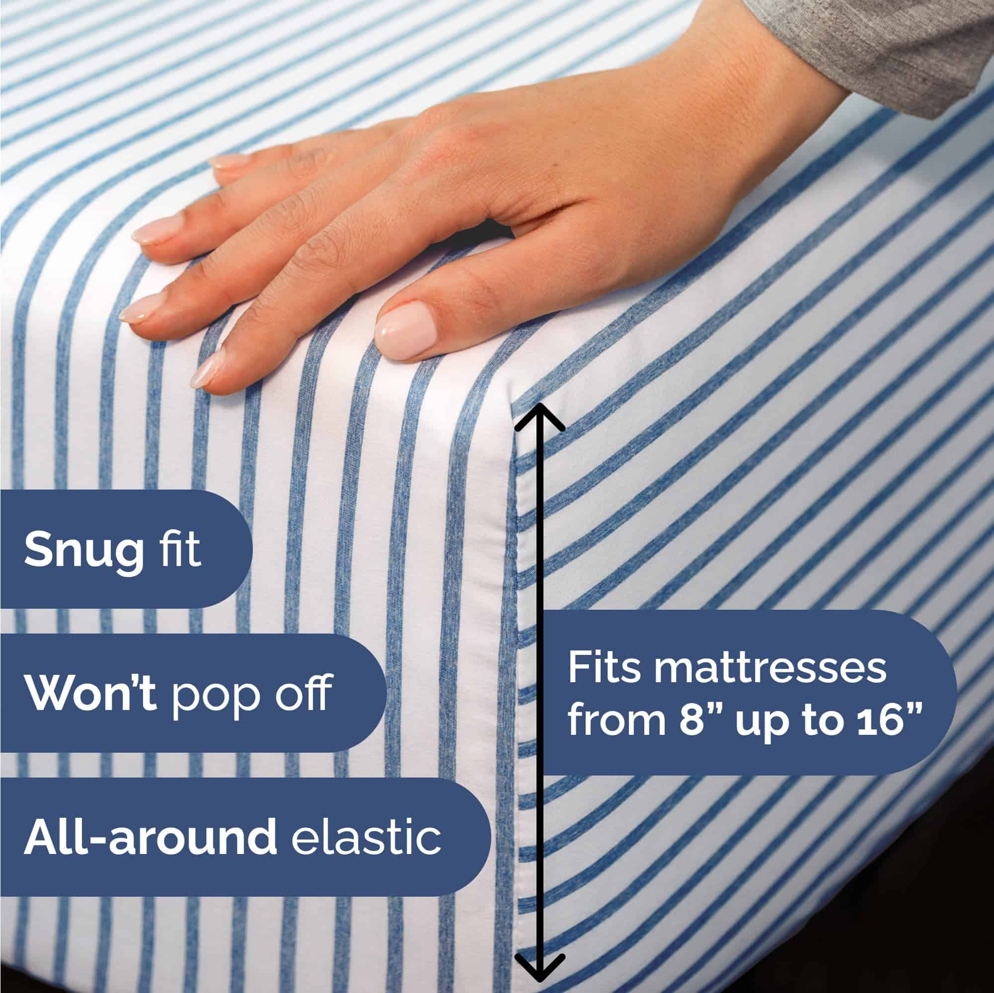 Juego de sábanas 3 Piezas Tamaño Twin - Suaves, - Imagen 4